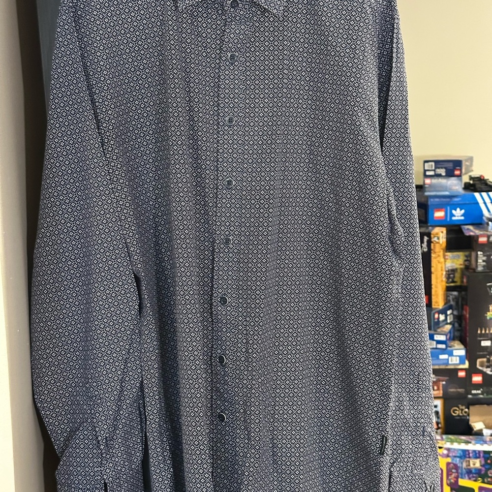 Rodd And Gunn Maxwell Pass Sports Fit Long Sleeve Button Down Shirt Size XL